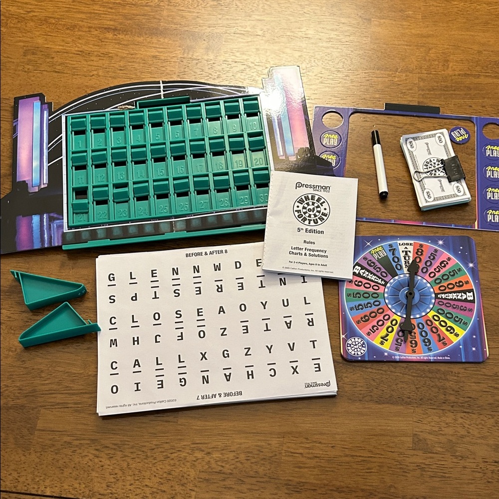 Wheel of Fortune Board Game